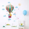 Pegatinas de paredVinilos decorativos de pared - globos de colores / nubes / animales