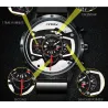 RelojesSINOBI - elegante reloj de cuarzo creativo - correa de caucho