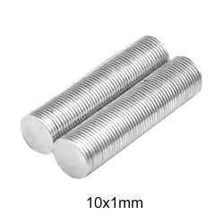 N35N35 - imán de neodimio - disco redondo - 10mm * 1mm - 50 - 1000 piezas