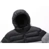 Down warm jacket - with hood - windproof - slim fitJackets