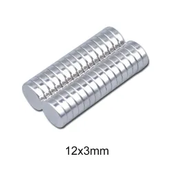 N35 - neodymium magnet - strong disc - 12 * 3 mmN35