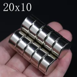 N35N35 - imán de neodimio - disco redondo resistente - 20 mm * 10 mm