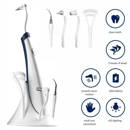 Blanqueamiento dentalLimpiador de dientes eléctrico universal - escalador dental ultrasónico - quitamanchas - blanqueamiento ...