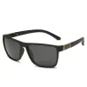 Classic square sunglasses - polarized - flexible rubber - unisexSunglasses