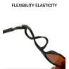 Classic square sunglasses - polarized - flexible rubber - unisexSunglasses