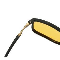Gafas de solGafas de sol cuadradas clásicas - polarizadas - caucho flexible - unisex