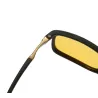 Classic square sunglasses - polarized - flexible rubber - unisexSunglasses
