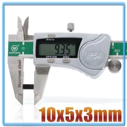 N35N35 - imán de neodimio - bloque cuboide - 10 mm * 5 mm * 3 mm - 20 - 500 piezas
