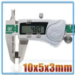 N35N35 - imán de neodimio - bloque cuboide - 10 mm * 5 mm * 3 mm - 20 - 500 piezas
