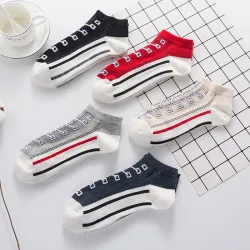 RopaCalcetines divertidos para niños - Cordones estampados - Algodón