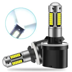H1Faros antiniebla para coche - Bombilla LED - H1 - H3 - H27/881 - H27/880 - 2 piezas