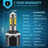 H1Faros antiniebla para coche - Bombilla LED - H1 - H3 - H27/881 - H27/880 - 2 piezas