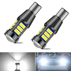 T15Luz de marcha atrás - Bombilla LED - 1156 BA15S - 7440 W21W - T15 W16W - 2 piezas