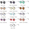 Retro round sunglasses - steampunk style - UV400 - unisexSunglasses
