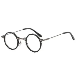 Retro round sunglasses - steampunk style - UV400 - unisexSunglasses