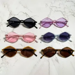 Fashionable polygon square sunglasses - UV400Sunglasses