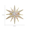 BrochesBroche de lujo en forma de estrella - circonita cúbica