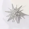 BrochesBroche de lujo en forma de estrella - circonita cúbica