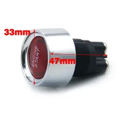 InterruptoresBotón de encendido del coche con LED - ENGINE START