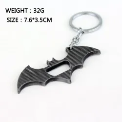 Batman shaped bottle opener - with keychainBar supply
