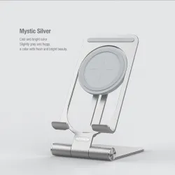 Titulares15W - cargador rápido inalámbrico - soporte - soporte plegable para teléfono - para iPhone - Samsung - Huawei - Xiaomi