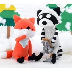 Animales de pelucheMuñeco - peluche - zorro - koala