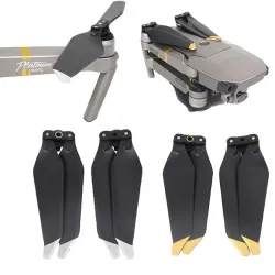 HélicesDJI Mavic Pro - Mavic Pro Platinum - 8331 - hélices - liberación rápida - bajo nivel de ruido - 4 pares