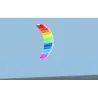 Rainbow beach kite - sports - nylonKites
