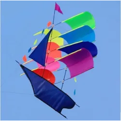 CometaCometa de vela - velero 3D - con asidero / con cabo