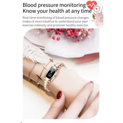 H8 Pro Smart Watch - full touch - heart rate - blood pressure - fitness tracker - waterproofWatches