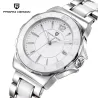 RelojesDISEÑO PAGANI - reloj de lujo para mujer - diamantes - brazalete de cerámica - resistente al agua
