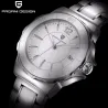 RelojesDISEÑO PAGANI - reloj de lujo para mujer - diamantes - brazalete de cerámica - resistente al agua