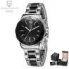 RelojesDISEÑO PAGANI - reloj de lujo para mujer - diamantes - brazalete de cerámica - resistente al agua