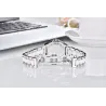 RelojesDISEÑO PAGANI - reloj de lujo para mujer - diamantes - brazalete de cerámica - resistente al agua