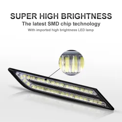 Luces de circulación diurna (DRL)33 SMD LED - Luces de coche DRL - a prueba de agua - 2 piezas