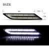 Luces de circulación diurna (DRL)33 SMD LED - Luces de coche DRL - a prueba de agua - 2 piezas