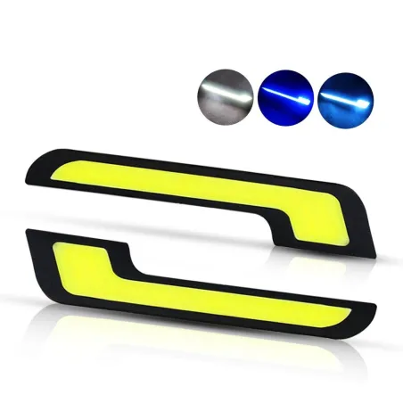 Luces de circulación diurna (DRL)Luces de circulación diurna para automóvil - LED - DRL - COB - a prueba de agua - 2 piezas
