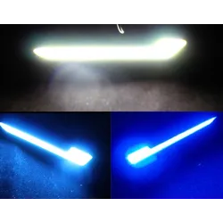 Luces de circulación diurna (DRL)Luces de circulación diurna para automóvil - LED - DRL - COB - a prueba de agua - 2 piezas