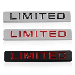 PegatinasLIMITED - emblema de metal - placa - pegatina de coche