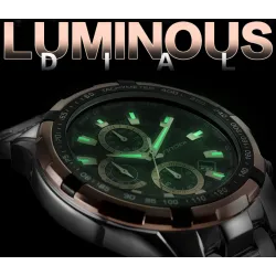 SINOBI - men's sports watch - Quartz - chronograph - waterproofWatches