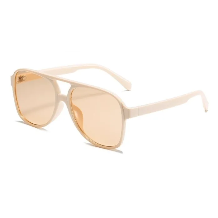 Trendy vintage sunglasses - oversized - pilot style - UV400Sunglasses