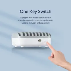 ORICO - 10 ports USB charger - docking station - with holder - 120W 5V2.4A*10Holders