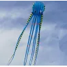 Sports beach kite - inflatable - foldable - striped octopus - 8MKites