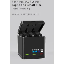 1680mAh li-ion battery - with charger - for GoPro Hero 5 / 6 / 7Battery & Chargers
