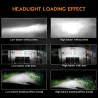 H1Luces LED Zdatt - H1 H4 H7 H8 H9 H11 HB3 9005 9006 - bombillas de coche - 12000LM 100W 6000K 12V