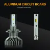 H1Luces LED Zdatt - H1 H4 H7 H8 H9 H11 HB3 9005 9006 - bombillas de coche - 12000LM 100W 6000K 12V