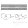 Classic polarized sunglasses - oversized - driving shades - UV400 - unisexSunglasses