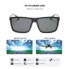 Gafas de solGafas de sol cuadradas clásicas - polarizadas - UV400 - unisex