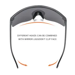 Oversized sports sunglasses - unisexSunglasses