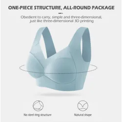 Seamless bra - sports top - with breast support padsLingerie